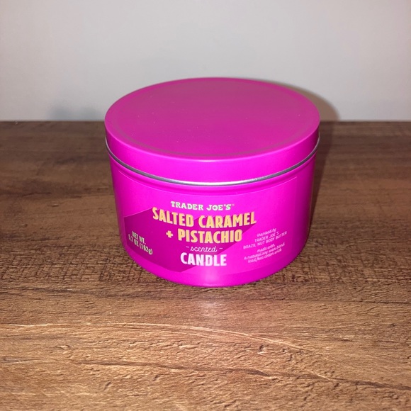Limited Time Salted Caramel Pistachio Candle (Trader Joes) - Picture 1 of 2
